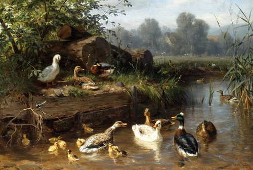 Art giclee printed - printed, oil